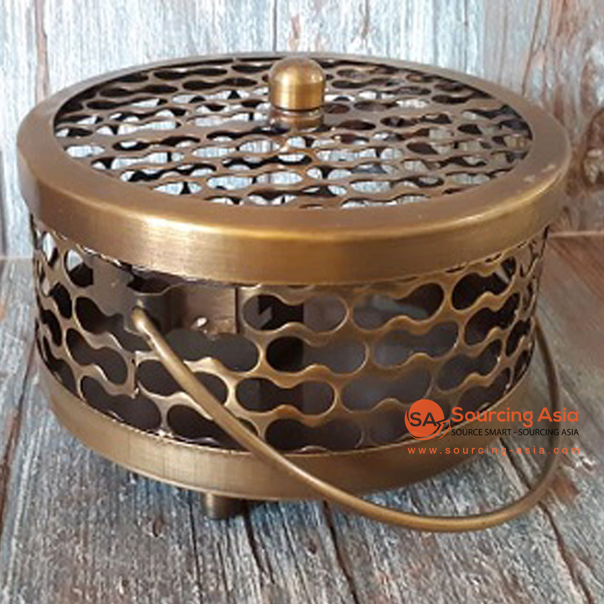 GB102 BRASS MOSQUITO COIL HOLDER