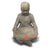 JNP302-BKBW ANTIQUE MONK STATUE WITH BOWL