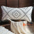 MAC320 OFF WHITE COTTON CUSHION COVER WITH EMBROIDERY AND TASSELS (PRICE WITHOUT INNER)