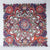 MANC002 MULTICOLOR WOODEN SQUARE FLOWER CARVED PANEL