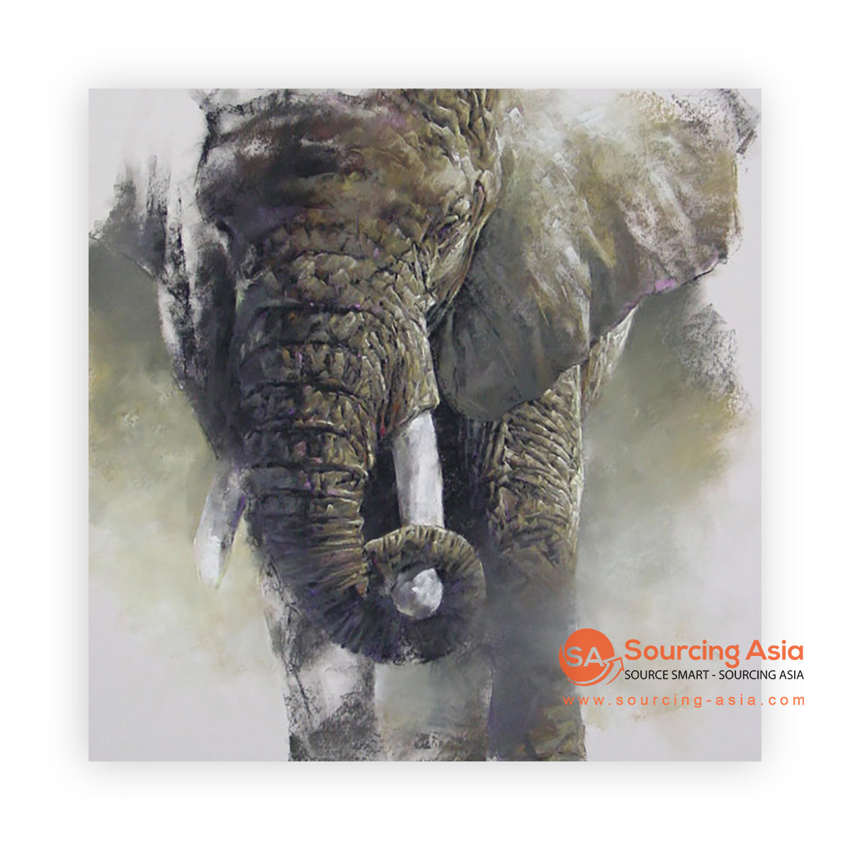 MYS140 THE ELEPHANT PAINTING