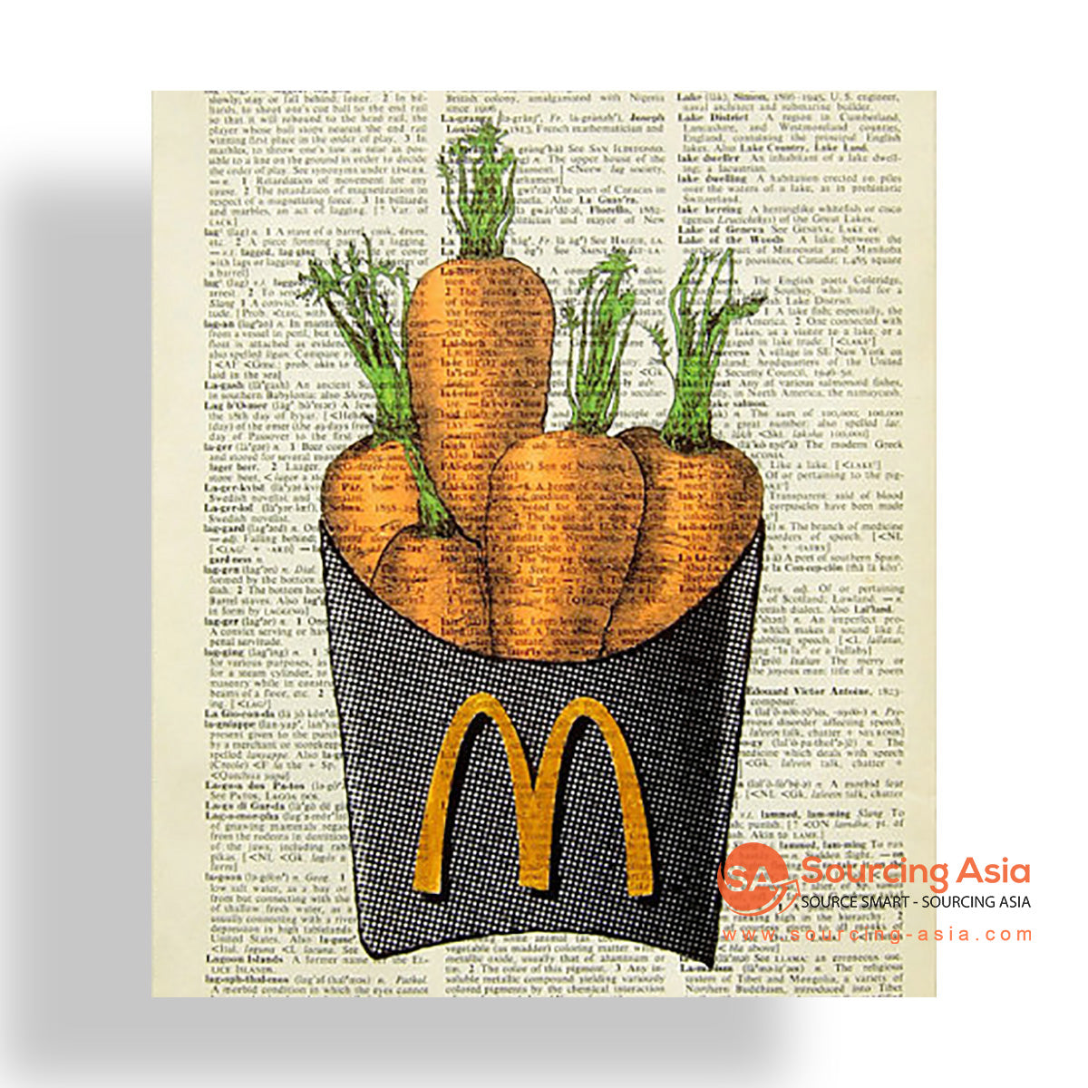 MYS178 CARROTS PAINTING