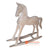 THE071-XLBW EXTRA LARGE BROWN WASH WOODEN HORSE DECORATION