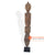 TKN027-1 BROWN RECYCLED WOOD TRIBAL CARVED KANDOAMA STATUE ON STAND DECORATION
