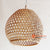 YLLC088 NATURAL BAMBOO WOOD CHICKEN CAGE PENDANT LAMP
