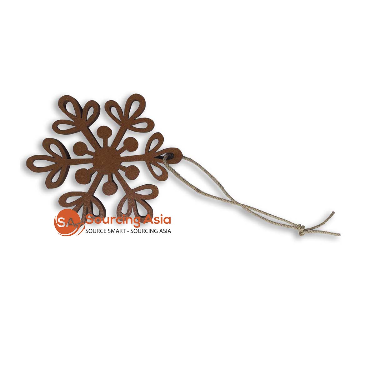 AMER005-1 SNOWFLAKE CHRISTMAS HANGING DECORATION