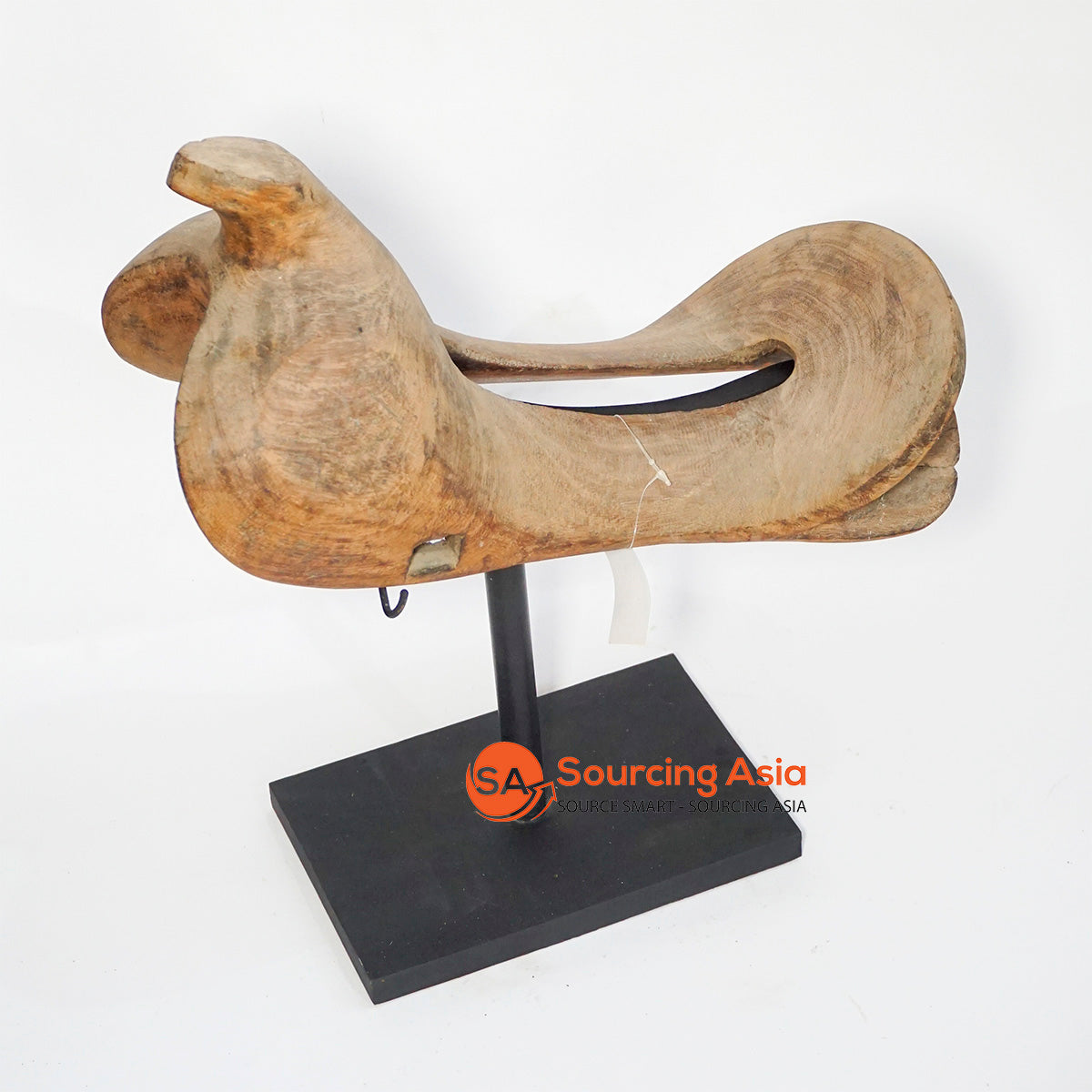 KNT182 WOODEN SADDLE WITH STAND