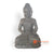 AGR336SET STONE BUDDHA WATER FOUNTAIN STATUE WITH STAND AND BOWL