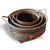 ALI054 SET OF THREE BROWN WOVEN BAMBOO ROUND BASKETS
