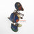 ALNC010 METAL DUCK DECORATION WITH BAG