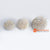 BGL031 SET OF THREE SHELL BALLS DECORATION