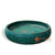 BMW140 GREEN WOODEN CARVED BOWL