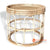 BNT011-1 SMALL NATURAL RATTAN ROUND BEDSIDE TABLE