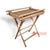 BNT073 NATURAL BAMBOO FOLDING TRAY TABLE