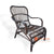 BNT191 DARK BROWN RATTAN RELAXING CHAIR