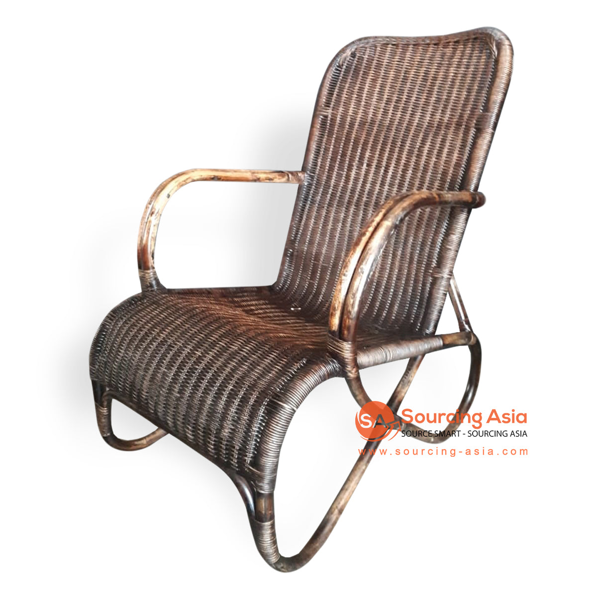 BNT236 NATURAL RATTAN CANE RELAXING CHAIR