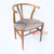 BNTC001-25 SYNTHETIC RATTAN WISHBONE DINING CHAIR