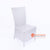 BNTC001-3 WHITE SYNTHETIC RATTAN DINING CHAIR