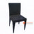BNTC001-6 BLACK SYNTHETIC RATTAN DINING CHAIR