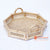BNTC004-5 NATURAL RATTAN OCTAGON TRAY WITH HANDLE