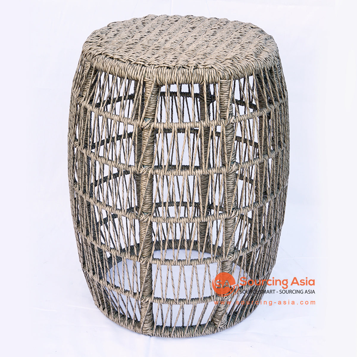 BNTC006-1 SYNTHETIC RATTAN GAPED SIDE TABLE