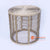BNTC006-5 NATURAL RATTAN GAPED ROUND SIDE TABLE