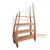 BRY002 NATURAL RECYCLED TEAK WOOD OX STYLE RACK