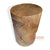 BTB006-45A NATURAL TEAK ROOT ROUND STOOL AND SIDE TABLE