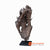 CMR032 RECYCLED TEAK DECORATION WITH BLACK STAND