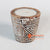 DGP009-1 WOODEN TRIBAL CARVED CANDLE HOLDER WITH CANDLE
