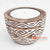 DGPC007-1 BROWN WASH SUAR WOOD TRIBAL CARVED CANDLE HOLDER WITH CANDLE