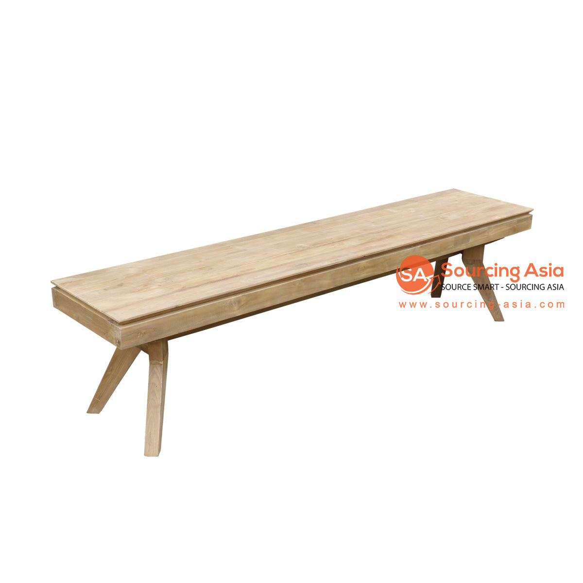 ECL299 NATURAL RECYCLED TEAK WOOD BRUX BENCH