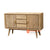 ECL308 NATURAL RECYCLED TEAK WOOD TWO DOORS AND THREE DRAWERS BUFFET