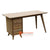 ECL324 NATURAL RECYCLED TEAK WOOD RETRO WRITING DESK