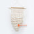 EXAC050 WHITE MACRAME HANGING WALL DECORATION