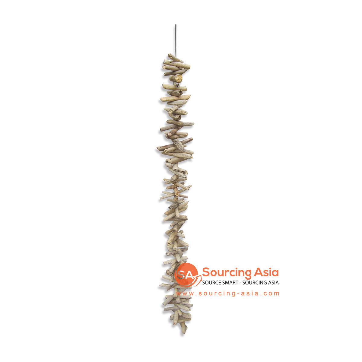 VJ019 DRIFTWOOD AND GLASS BOAT DECORATION - Sourcing Asia