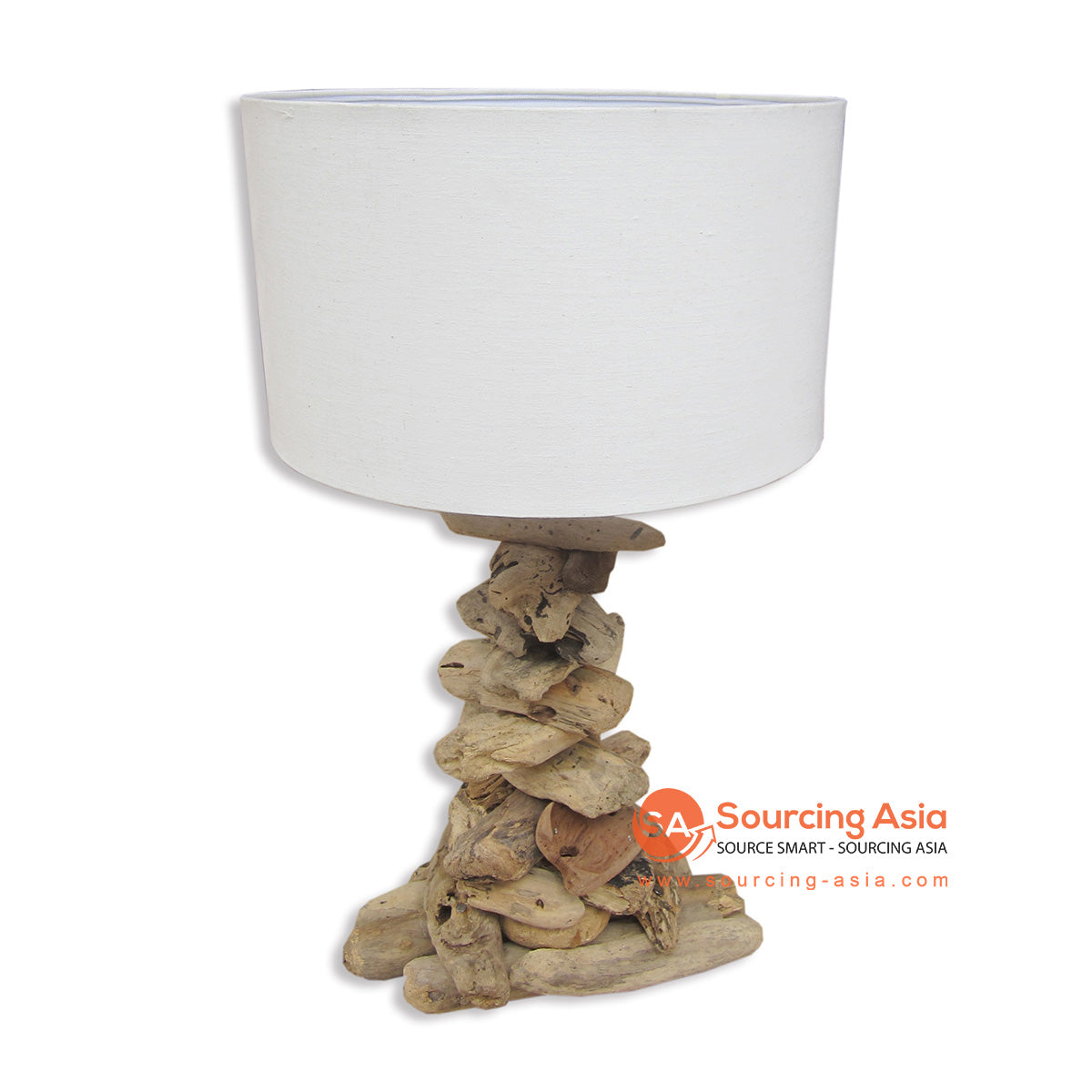 FOR003-M NATURAL DRIFTWOOD LAMP HOLDER