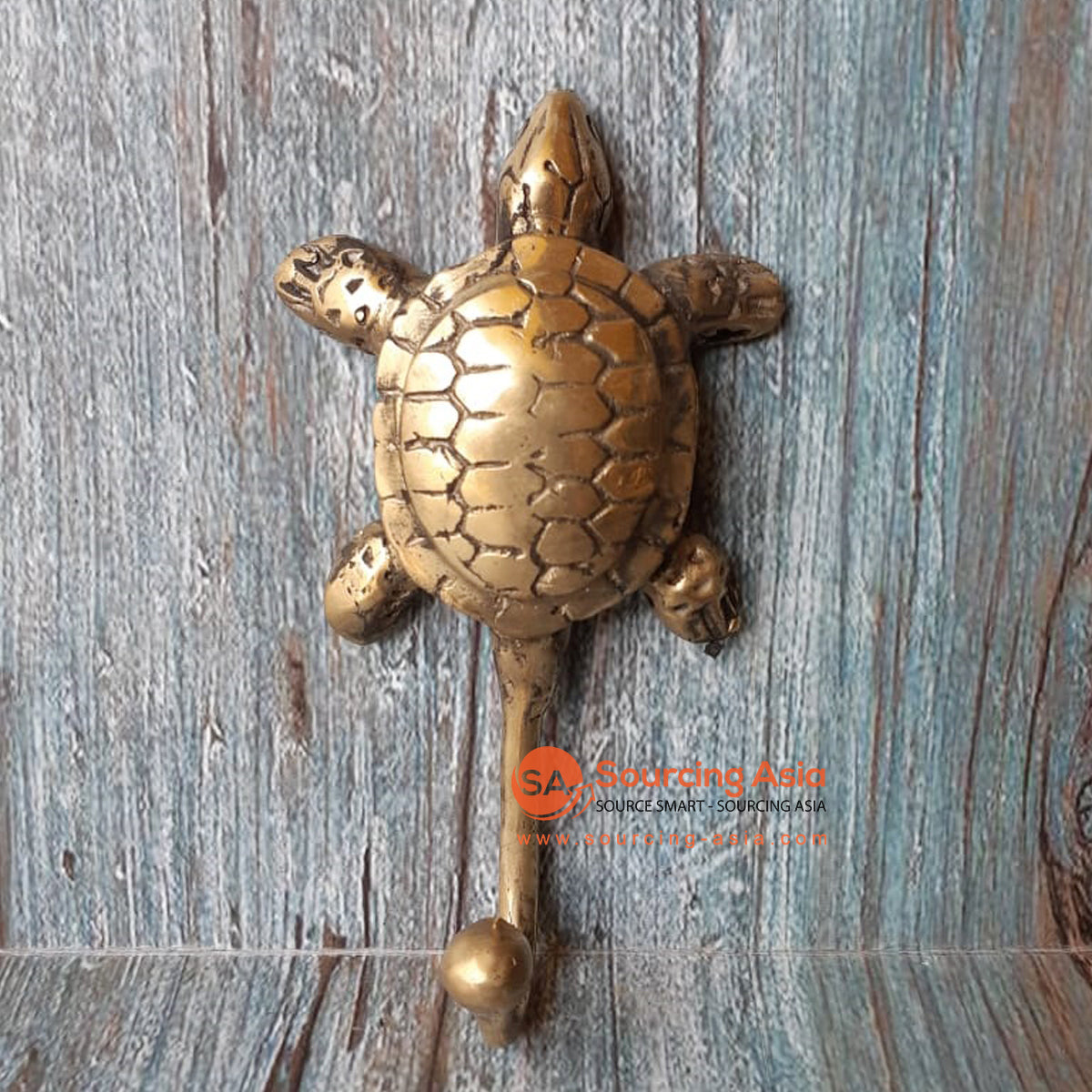 GB181 BRASS TURTLE HOOK DECORATION - Sourcing Asia
