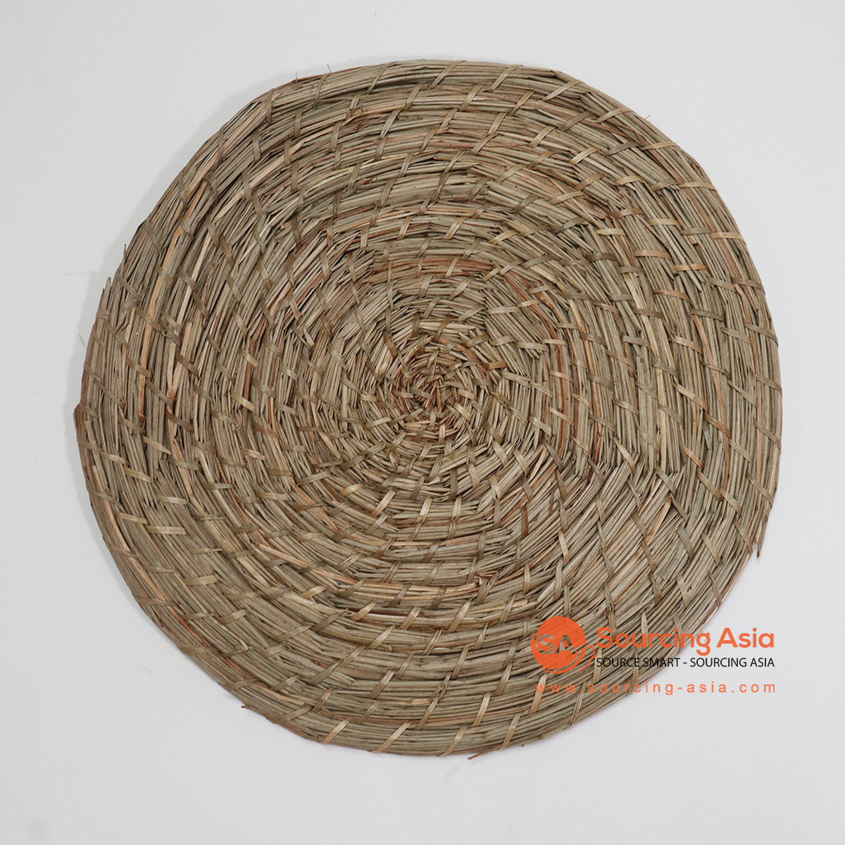 HBSC002 NATURAL MENDONG ROUND PLACEMAT