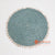 HBSC015-2 BLUE PLASTIC DECORATIVE PLACEMAT WITH SHELL