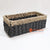 HBSC029-4 BLACK AND NATURAL SEAGRASS STORAGE BOX