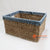 HBSC062 NATURAL AND BLUE SEAGRASS STORAGE BOX