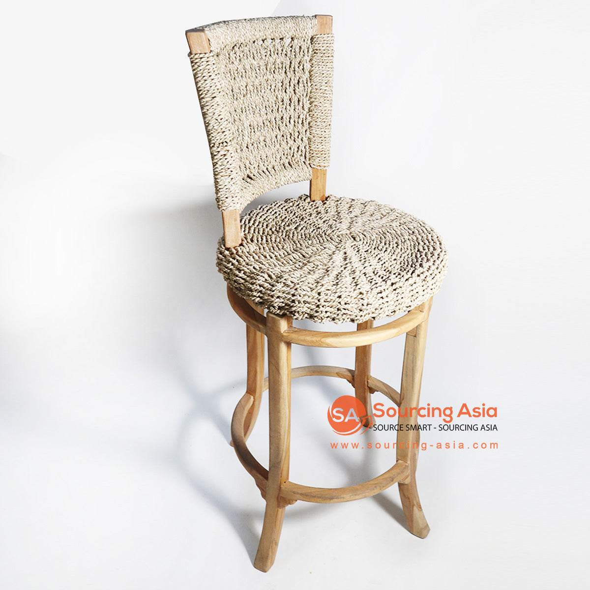 Seagrass bar stools online with back