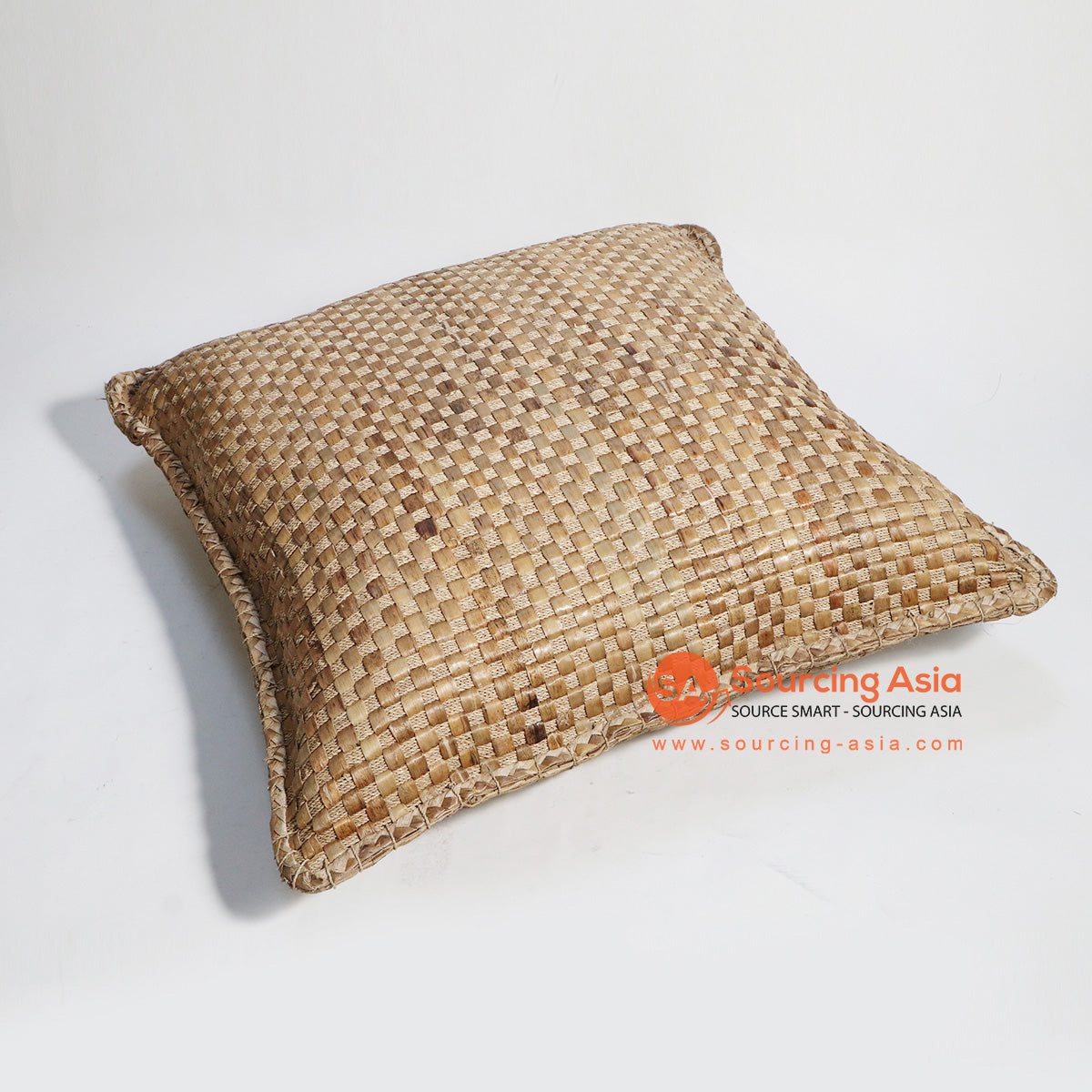 HBSC168 NATURAL WOVEN WATER HYACINTH CUSHION (PRICE WITH INNER)