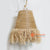HBSC244 NATURAL MENDONG PENDANT LAMP WITH FRINGE