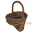 HBSC318 NATURAL RATTAN DECORATIVE BASKET WITH HANDLE