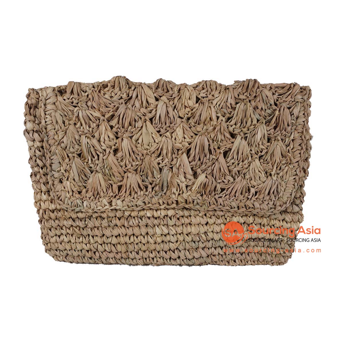 HBSC395 NATURAL GAJIH RECTANGULAR HAND BAG