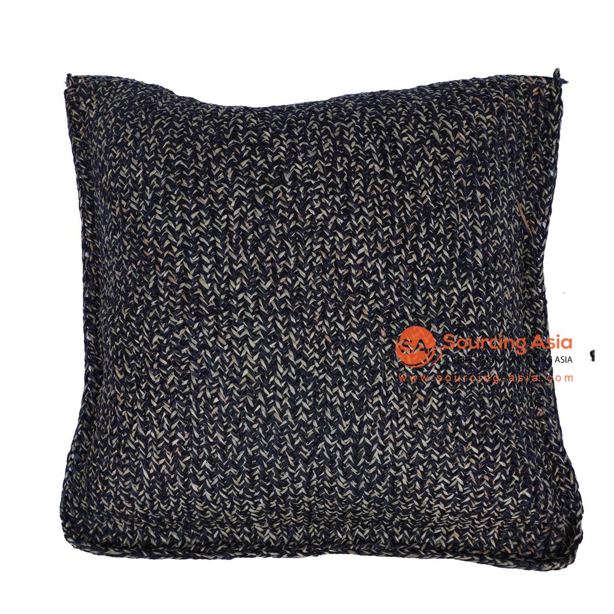 HBSC406 GREY MENDONG SQUARE CUSHION (PRICE WITHOUT INNER)