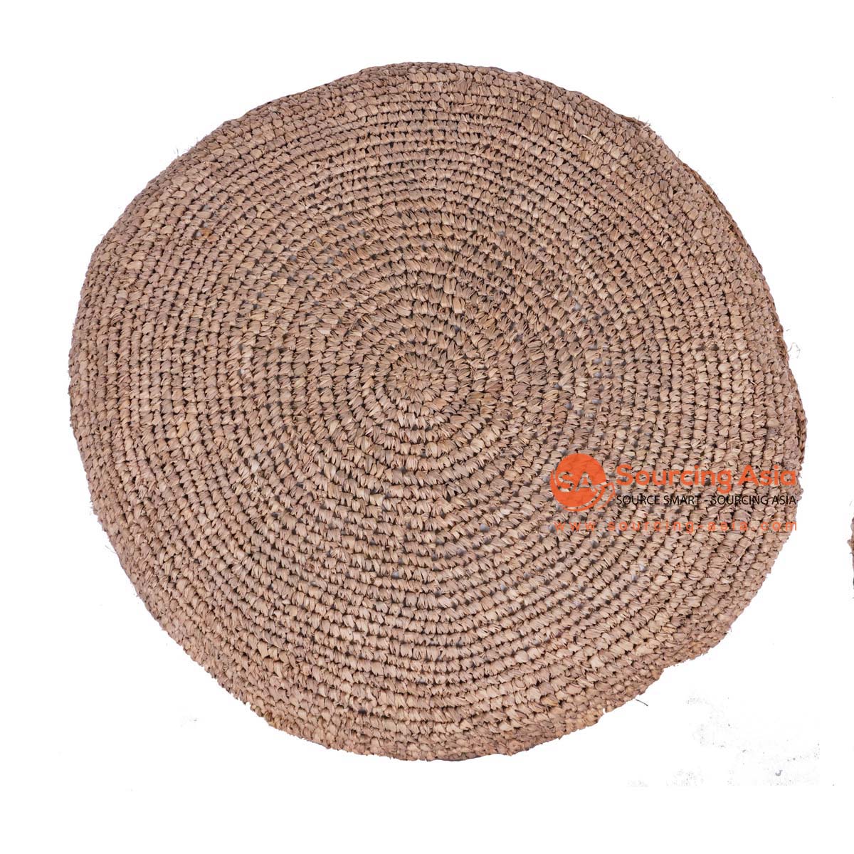 HBSC408 NATURAL GAJIH ROUND CUSHION (PRICE WITHOUT INNER)