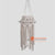 HBSC497 WHITE MACRAME DECORATIVE PENDANT LAMP WITH FRINGE